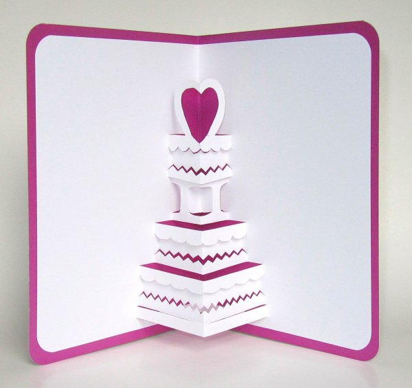 Объемная открытка