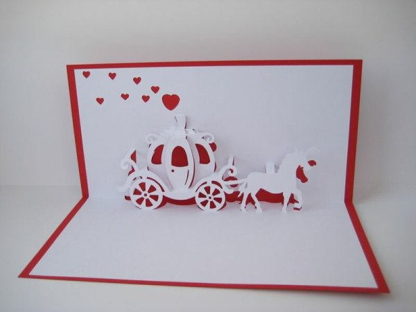 Объемная открытка