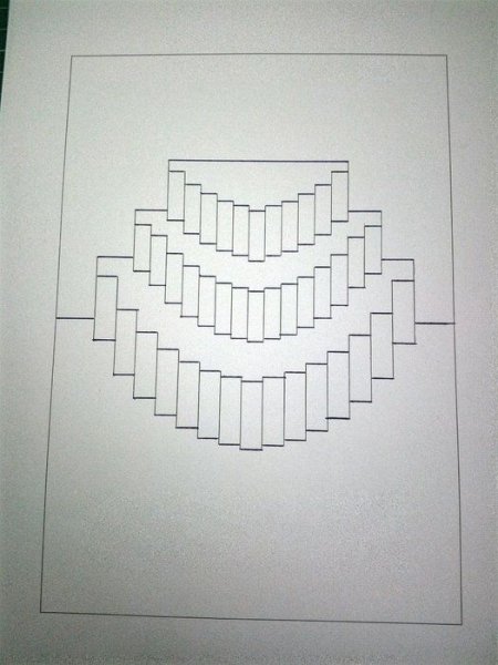 Трафареты для объемных открыток