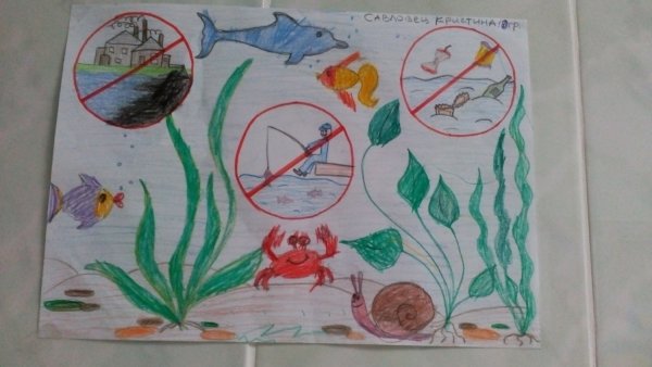 Охрана водных ресурсов плакат