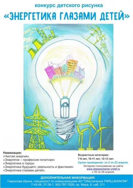 Рисунок ко Дню Энергетика