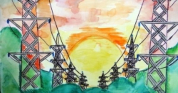 Рисунки ко Дню энергетики