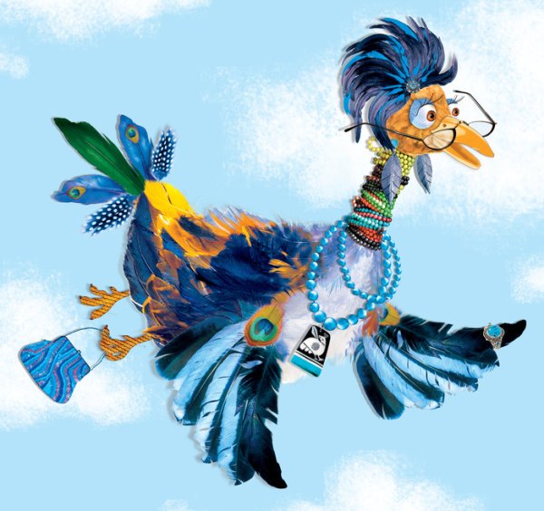 Птица счастья мемы