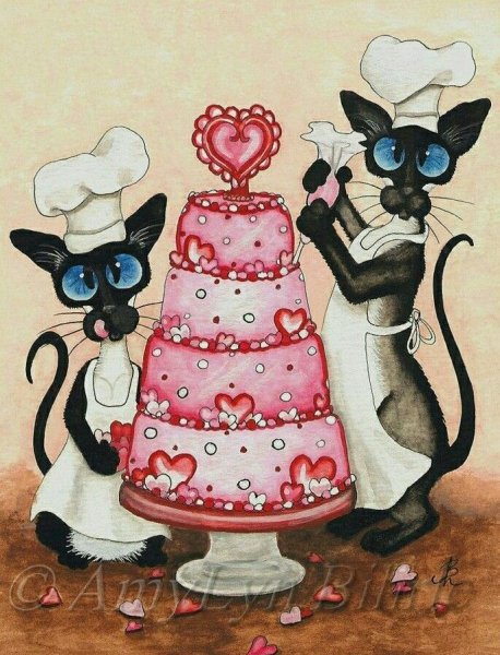 Кот кондитер