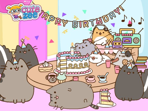 Пушин Кэт день рождения