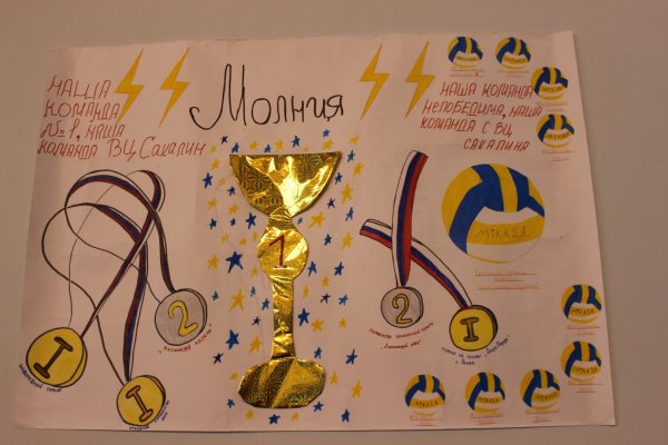 Плакат на день тренера