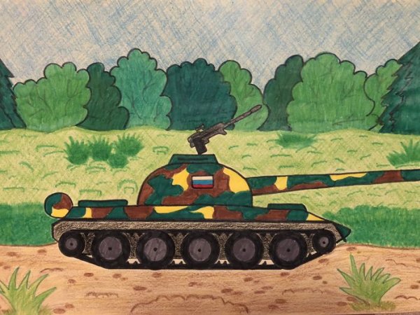 Рисование Военная техника