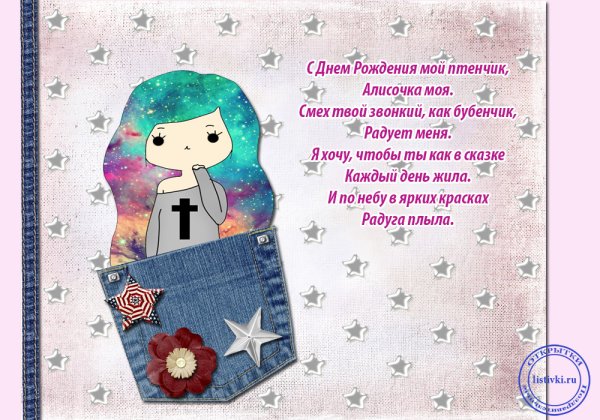 День рождения Алисы