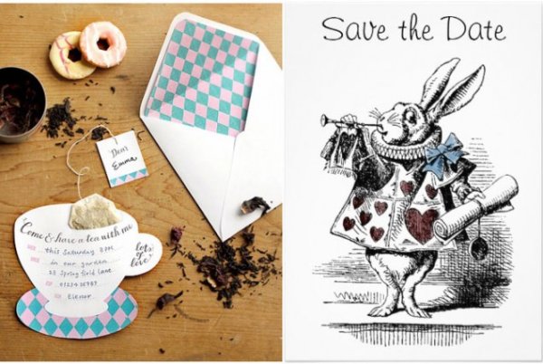 Элементы из Алисы в стране чудес