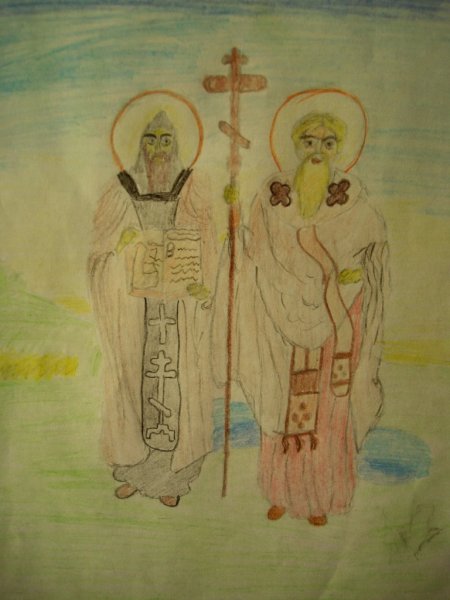 День славянской письменности рисунки