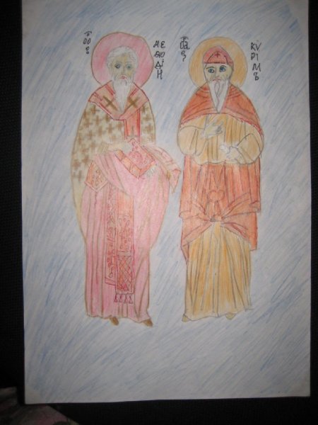 Рисование на тему день славянской письменности