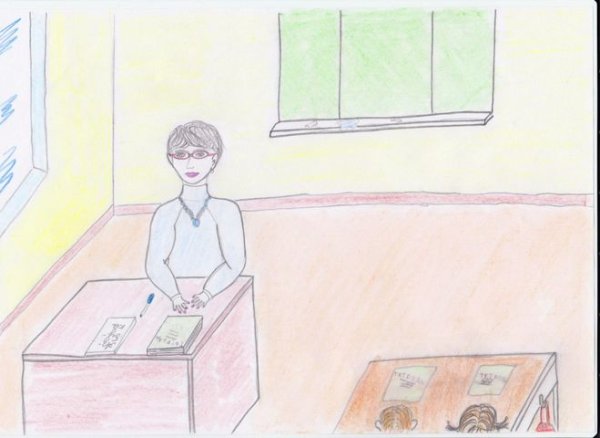 Рисунок на тему школа