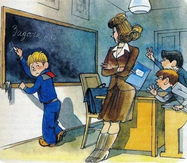 Детский рисунок класса