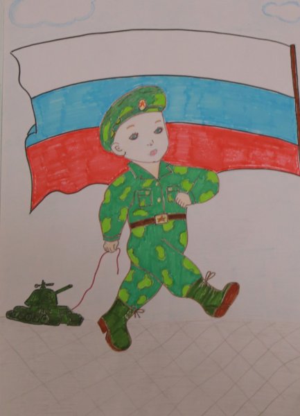 Рисование день защитника Отечества