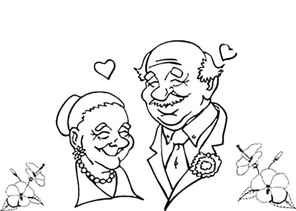 Рисунок ко Дню пожилого человека