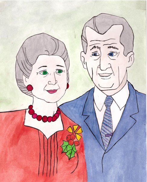 Портрет бабушки и дедушки