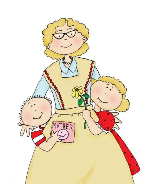 Рисунок бабушке на день матери