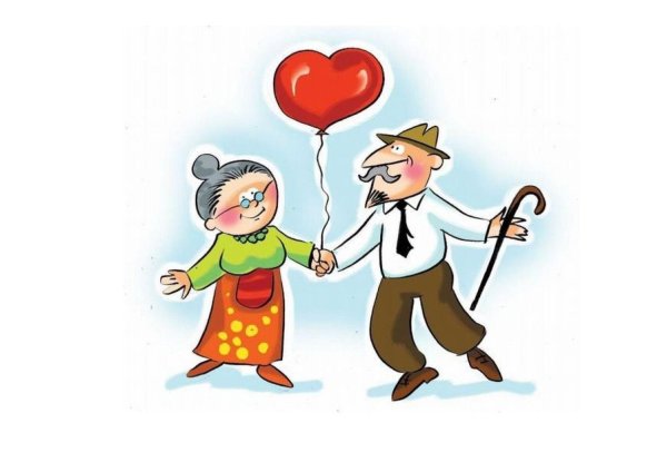 Бабушка с внуками рисунок