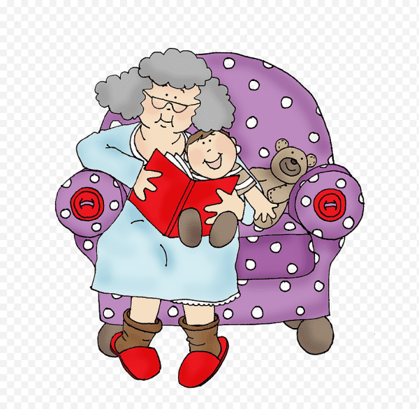Бабушка и дедушка рисунок