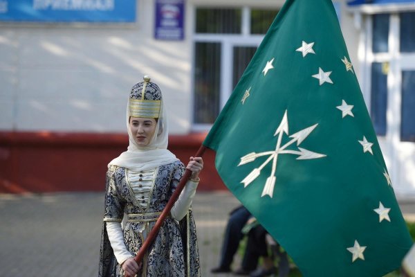 Флаг Адыгейской Республики