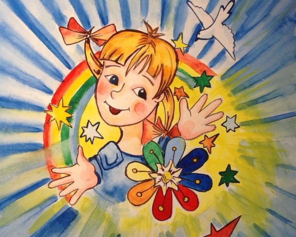 Конкурс детского рисунка ко Дню защиты детей