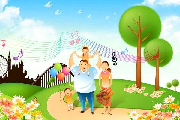 Фон для презентации семья