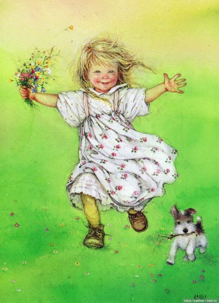 Картины детства Лизи Мартин