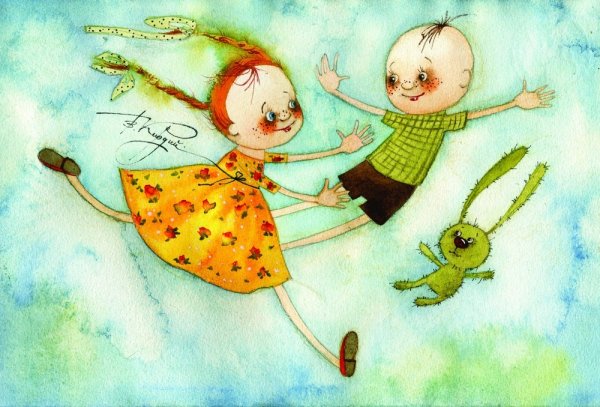 Добрые иллюстрации Виктории Кирдий