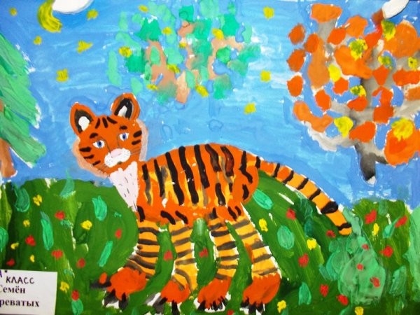 Поделки ко Дню тигра