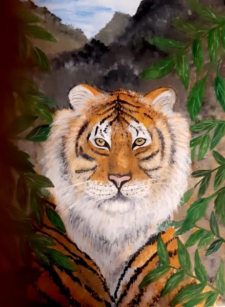 Рисунок тигра