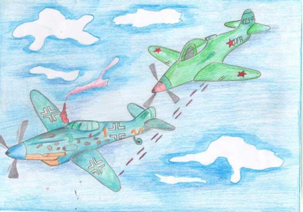 Рисунок на 23 февраля