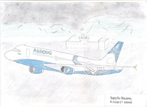 Рисование ко Дню авиации