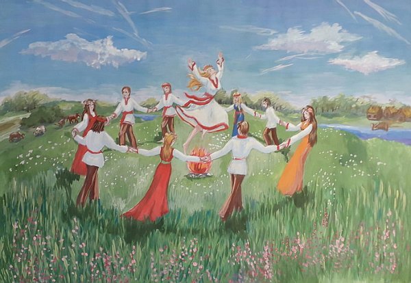 Ночь Ивана Купала древняя Русь