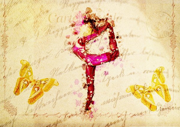 Рисунок ко Дню танца