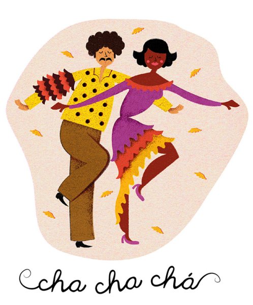 Рисунок ко Дню танца