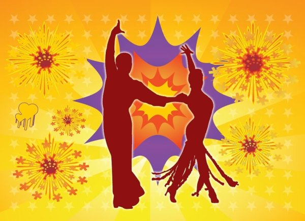 Эмблема праздника танца