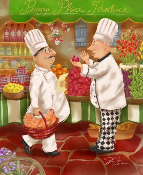 Веселый повар