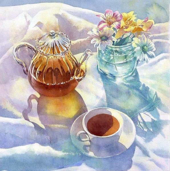 Акварели художника Ryoyu Fukui