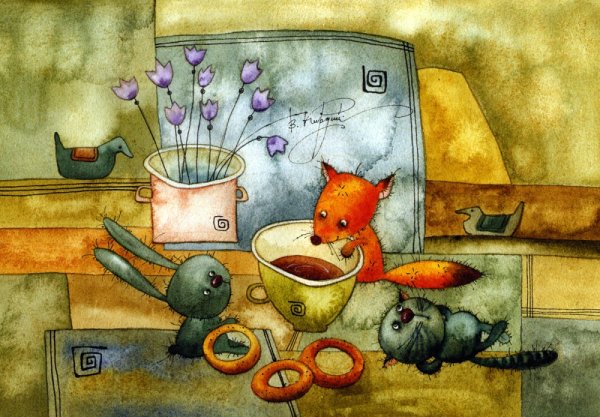 Художник иллюстратор Виктория Кирдий