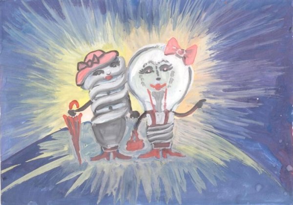 Рисунок ко Дню Энергетика