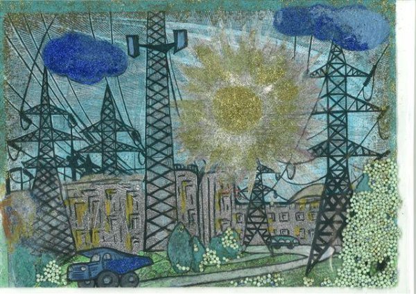 Энергетика глазами художника