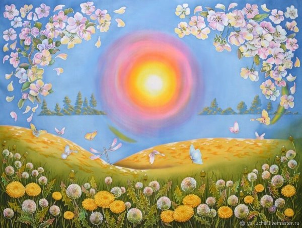 Картина солнце