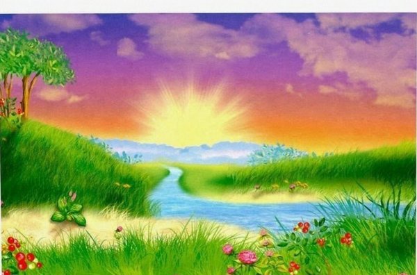 Летняя природа для детей