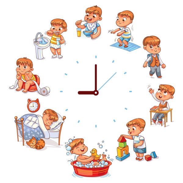 Соблюдение режима дня для детей