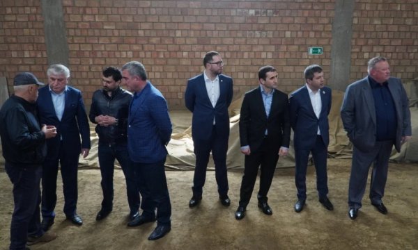 75 Лет городу Каспийск плакат