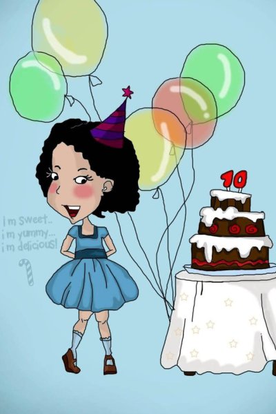 С днём рождения девушке