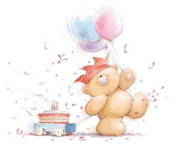 Рисунок на день рождения