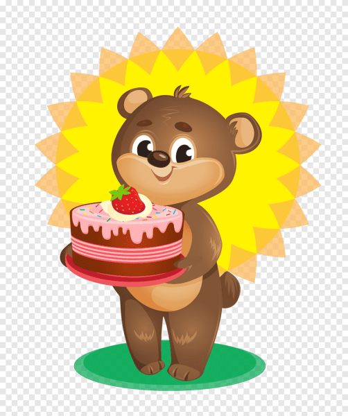 Торт с «мишкой»