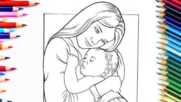 Рисунок мамы