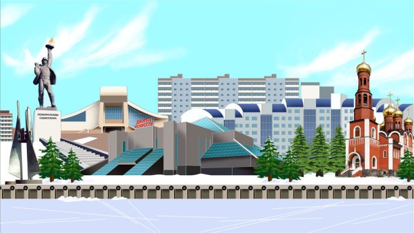 Нижневартовск рисунки города